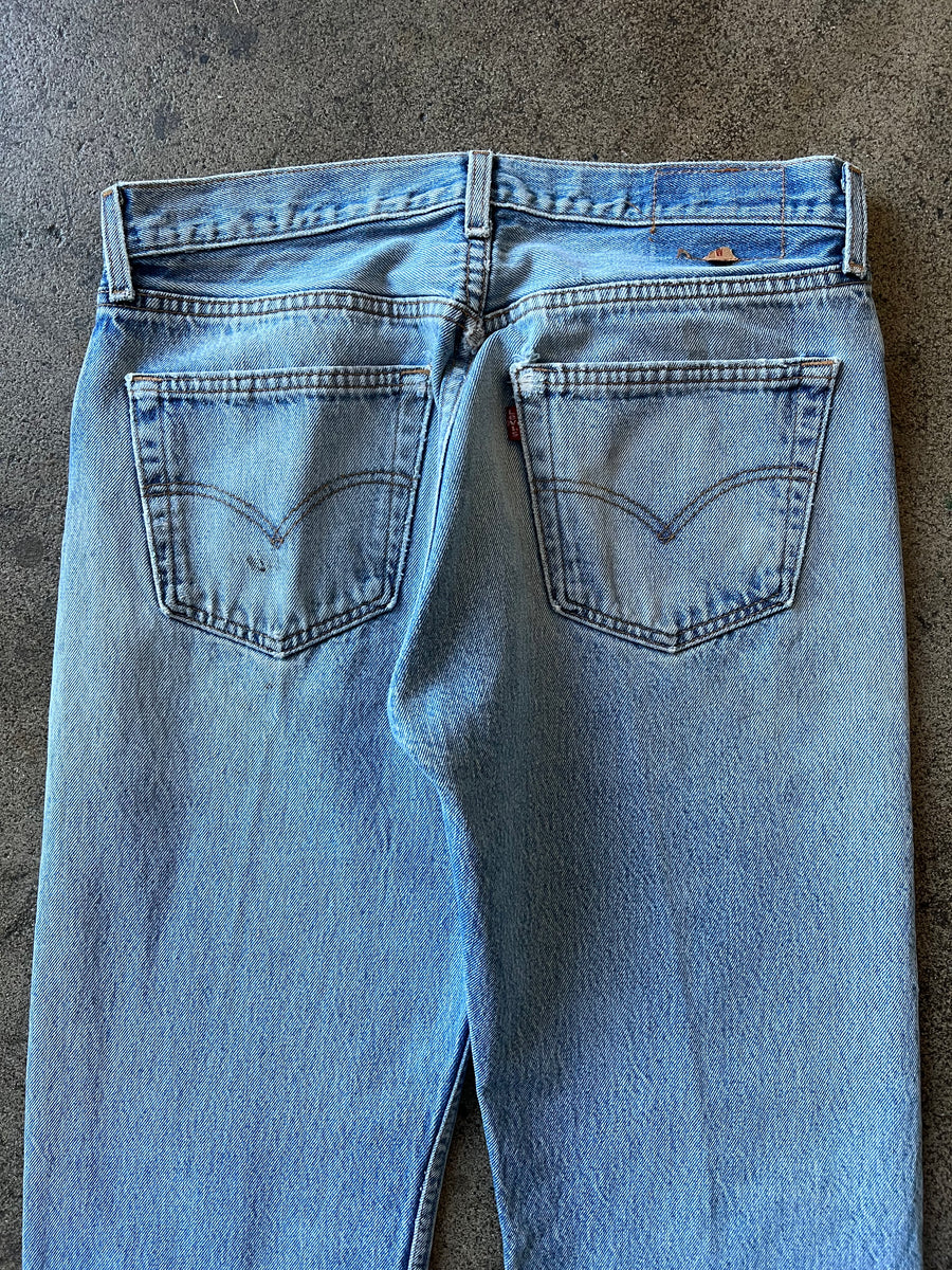 2000s Levi's 501 Distressed + Stained Jeans 32