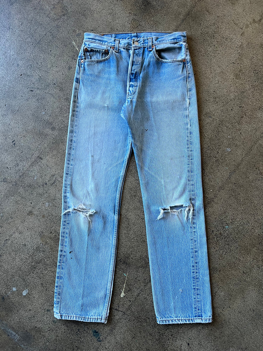 2000s Levi's 501 Distressed Jeans 31