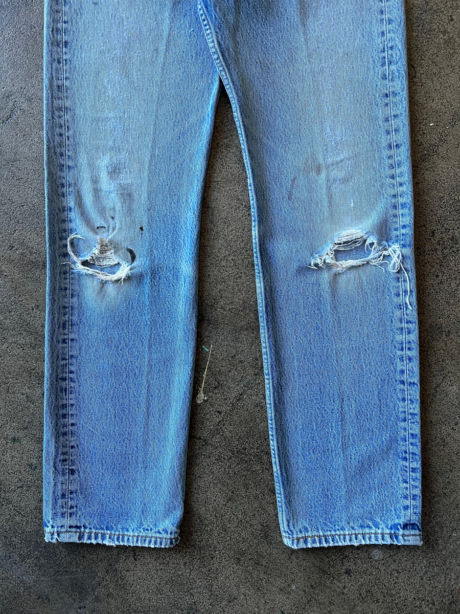 2000s Levi's 501 Distressed Jeans 33