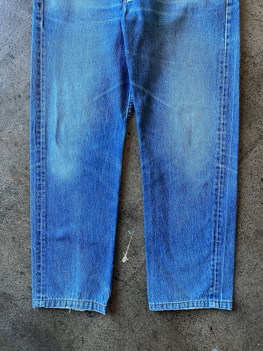 1990s Levi's 501 Faded Blue Jeans 34