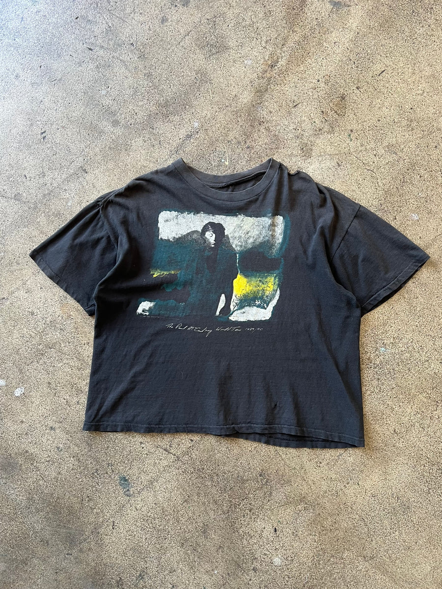 1990s Paul McCartney Faded Black Boxy Tee