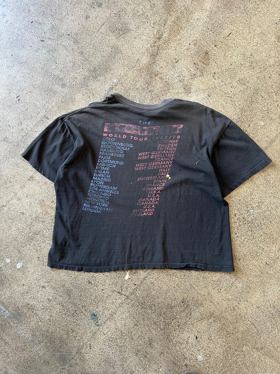 1990s Paul McCartney Faded Black Boxy Tee