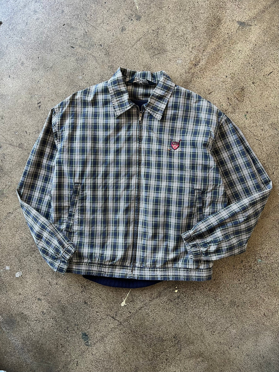 2000s Polo Golf Plaid Harrington Jacket