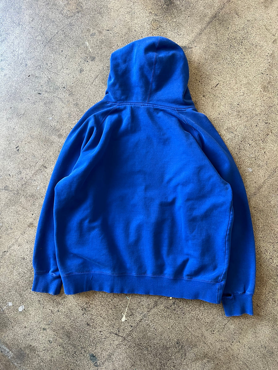 2000s Alpine Star Blue Hoodie