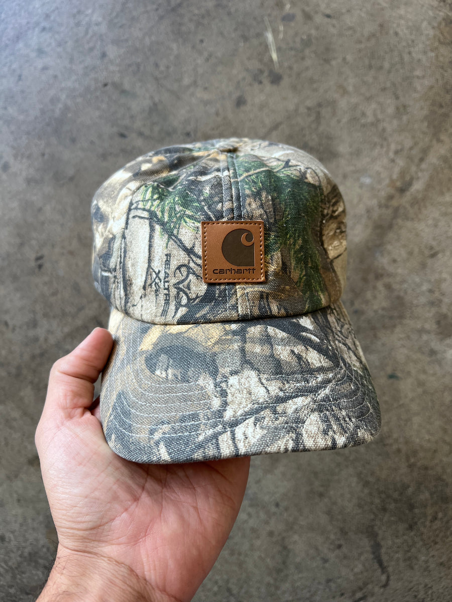 2000s Carhartt Real Tree Camo Insulated Duck Hat