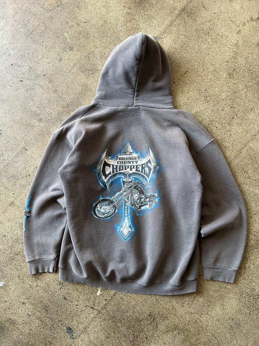 1990s Orange County Choppers Distressed Hoodie