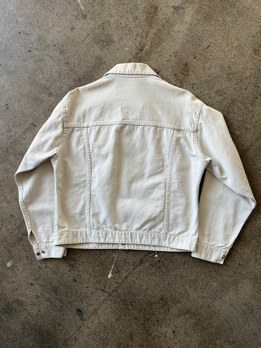 1960s Foremost Selvedge Pleated Khaki Denim Jacket