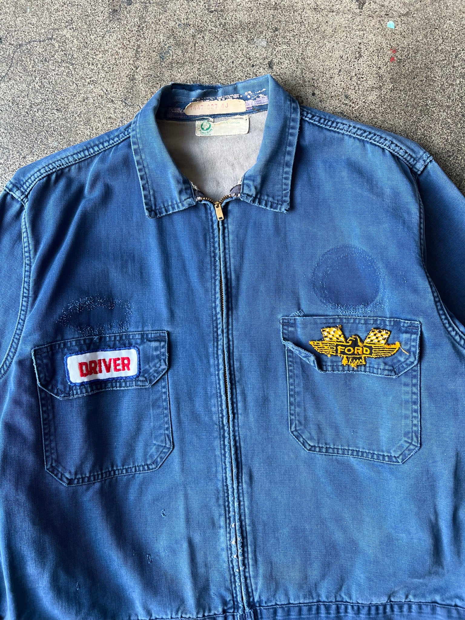 1950s Blue Ford Work Jacket – Ametora