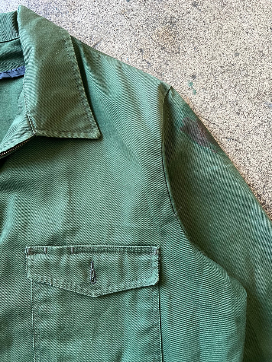 1970s National Parks Two Pocket Green Work Jacket