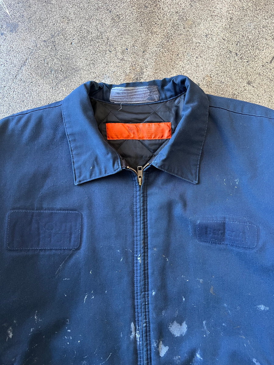 1990s Red Kap Navy Blue Painter Work Jacket