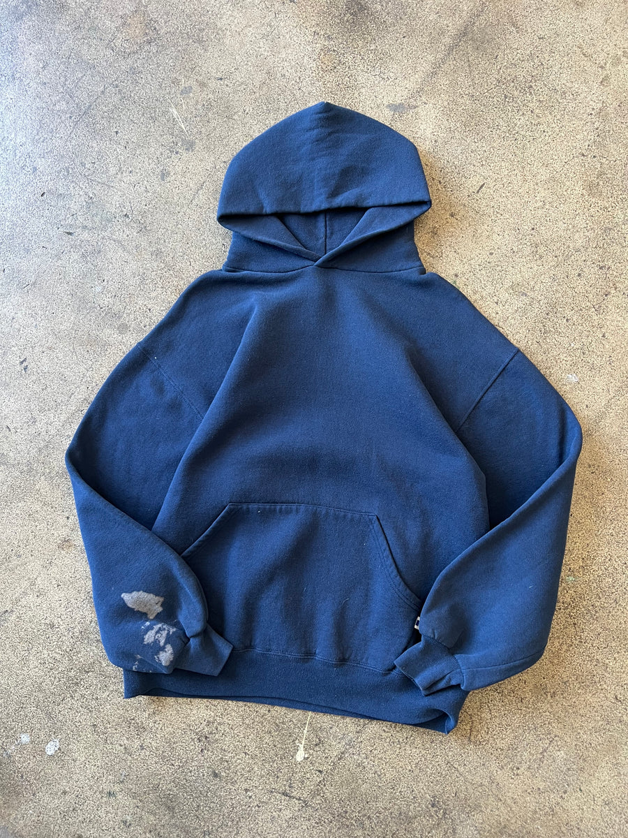 1990s Russell Navy Hoodie