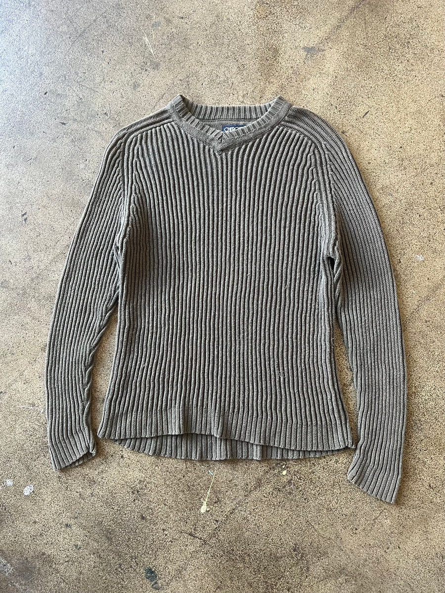 2000s Cherokee Ribbed V-Neck Sweater