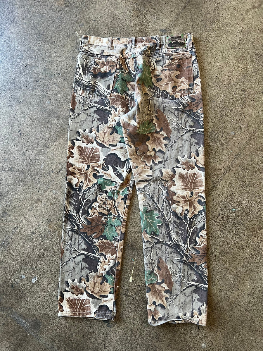 1990s Wrangler Camo Jeans 34