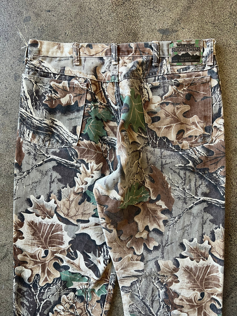 1990s Wrangler Camo Jeans 34