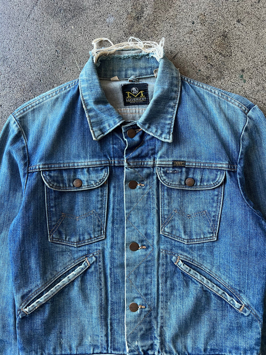 1960s Maverick Blue Bell Selvedge Trucker Jacket