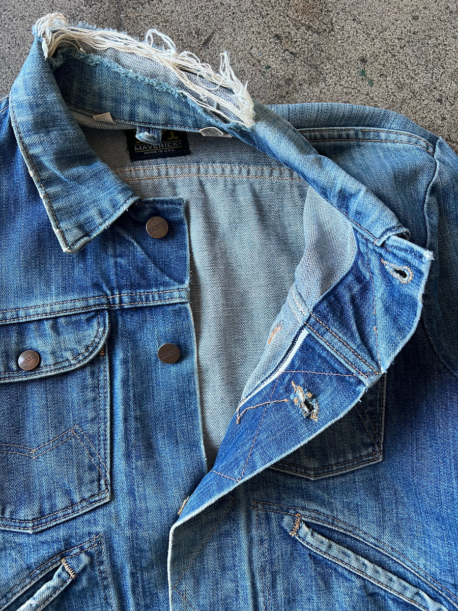 1960s Maverick Blue Bell Selvedge Trucker Jacket