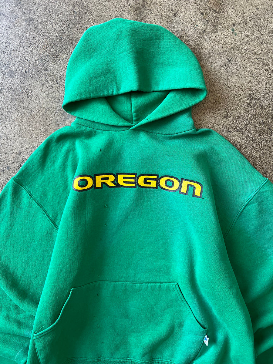 2000s Russell Oregon University Hoodie