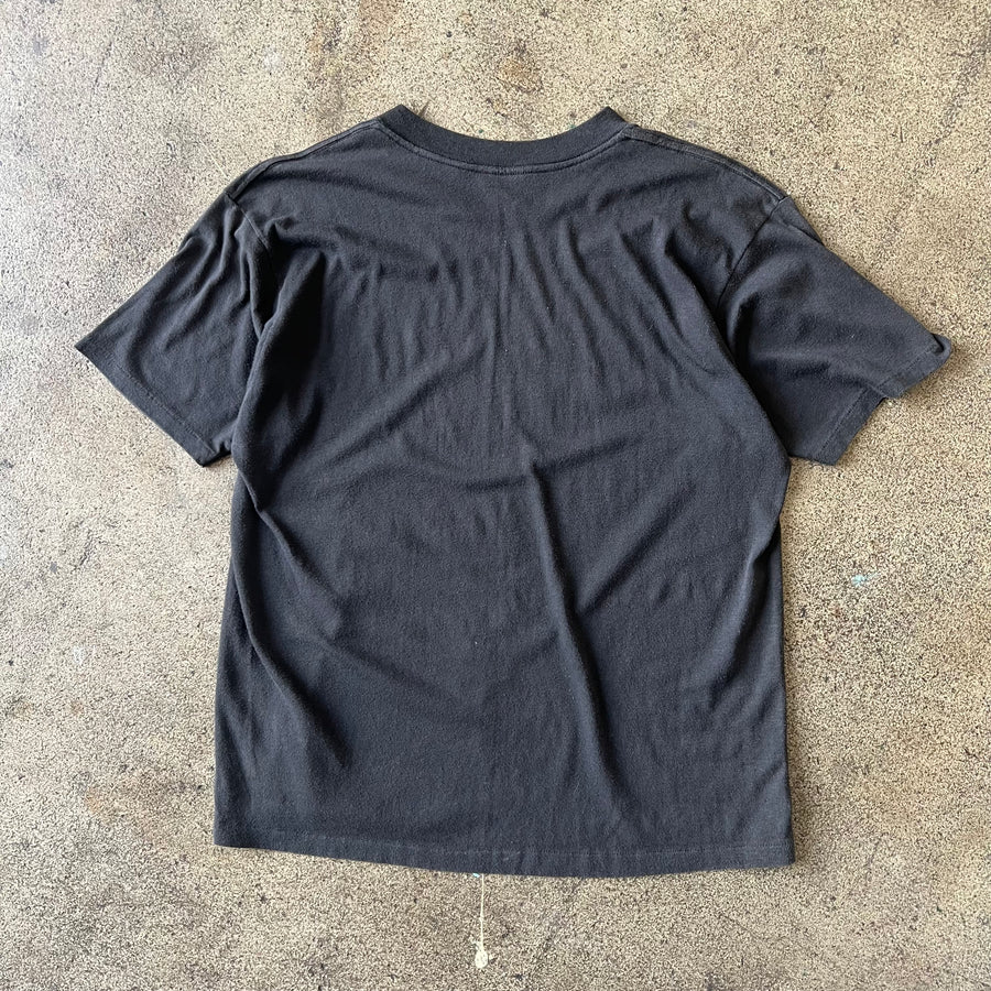 1990s Wasted State Faded Black Tee