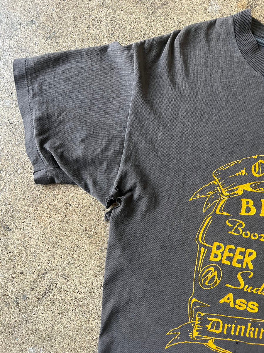 1990s Beer Chuggin' Biker Tee