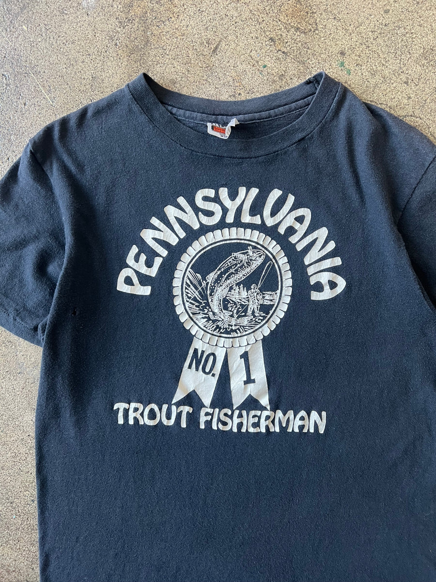 1980s Hanes Pennsylvania Fisherman Tee