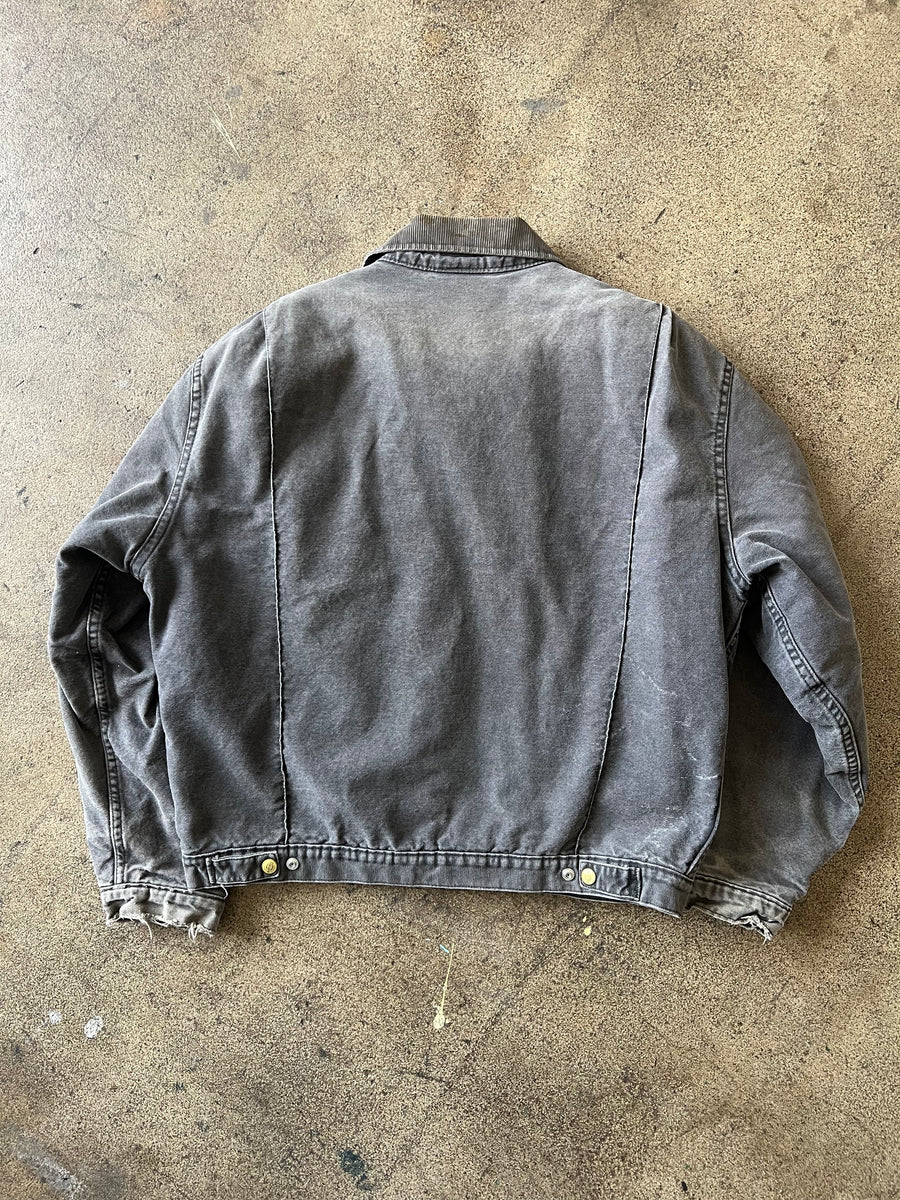 1990s Dickies Faded Black Work Jacket