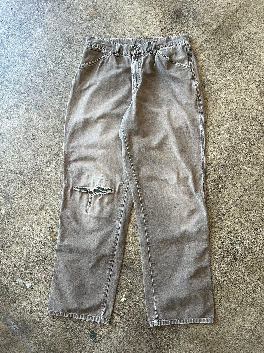 2000s Patagonia Faded Brown Cotton Pants 31