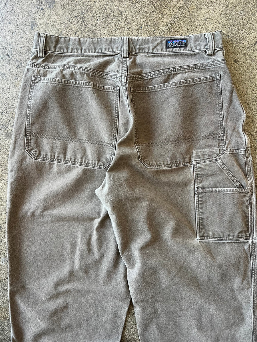 2000s Patagonia Faded Brown Cotton Pants 31