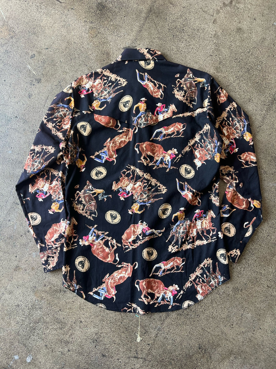 1980s Wrangler Rodeo Cowboy Shirt