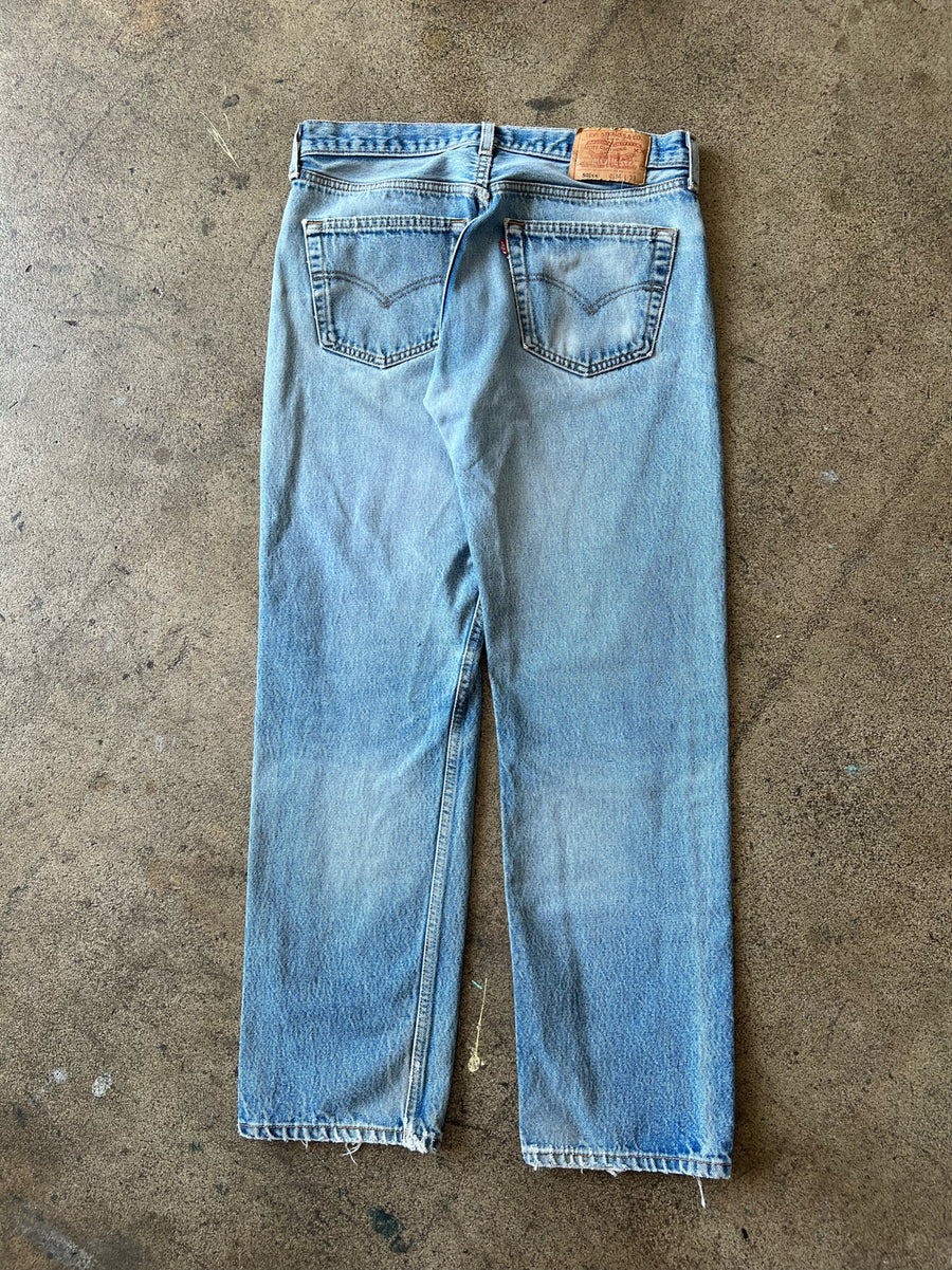 1990s Levi's 501xx Faded + Distressed Jeans 31