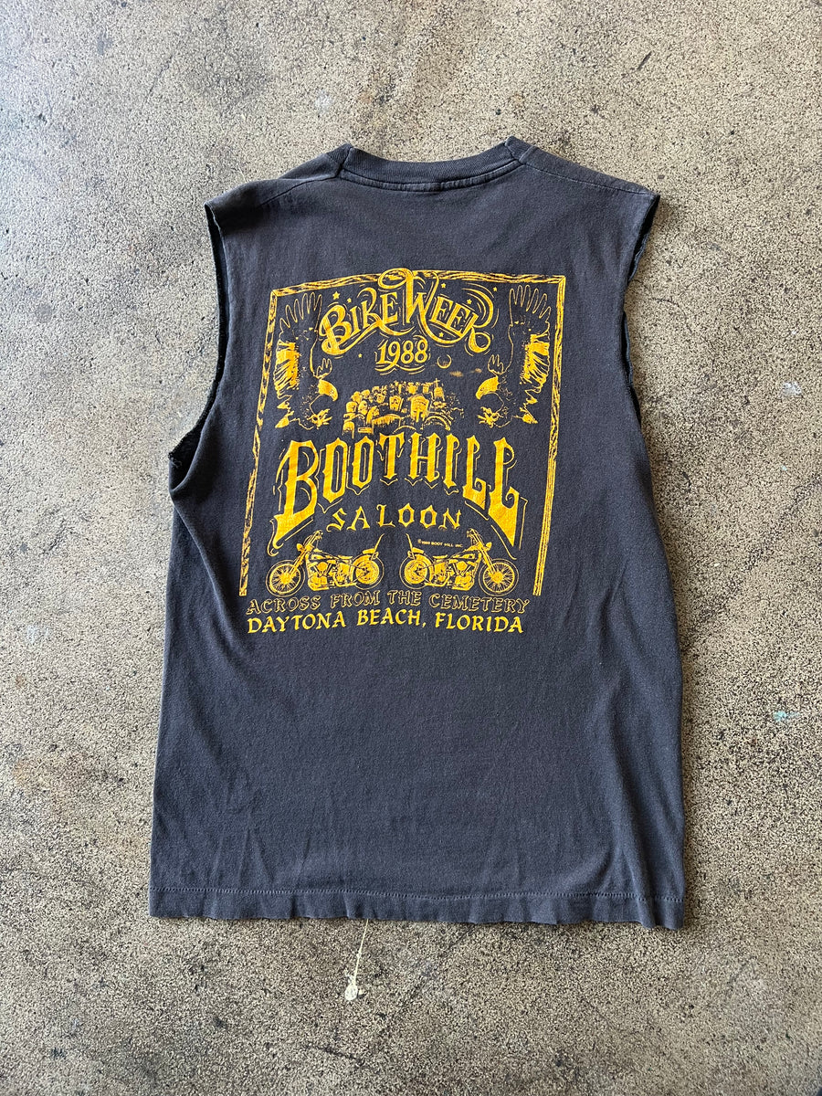 1980s Bike Week Daytona Florida Cutoff Tee