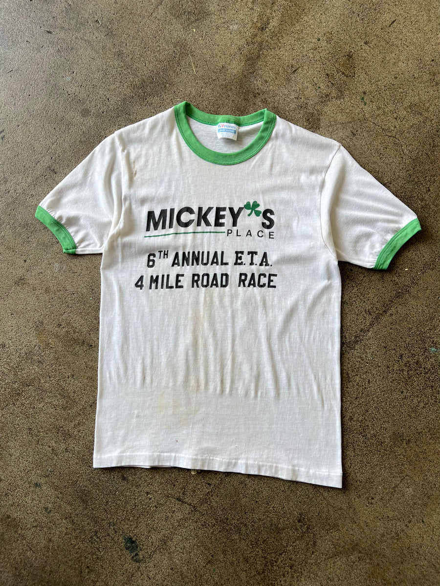 1980s Mickey's Place Ringer Tee