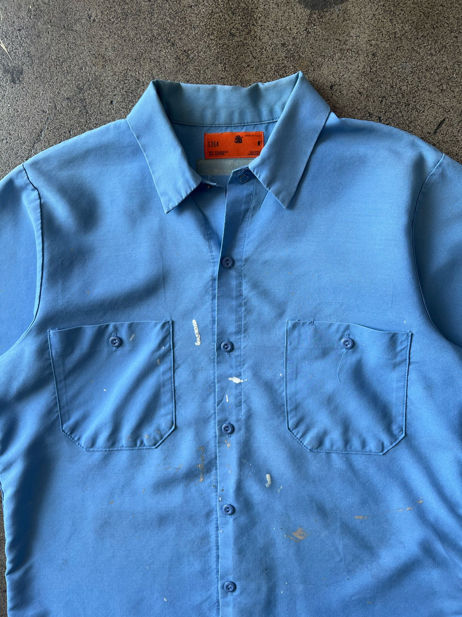1990s Blue Work Shirt