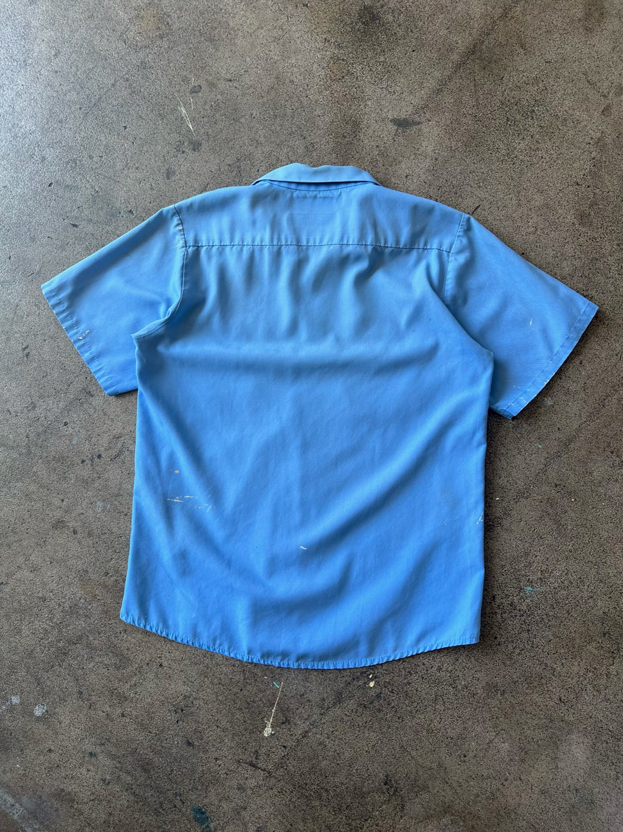 1990s Blue Work Shirt