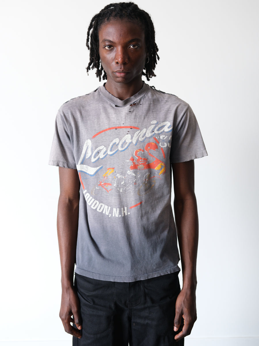 1980s Laconia Motorcycle Week Thrashed Fader Tee