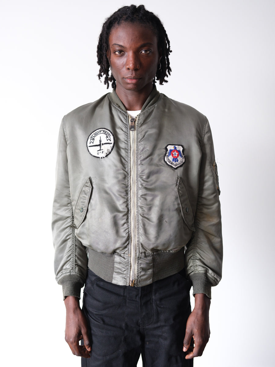 1960-70s USAF MA-1 Thunderbirds Bomber Jacket