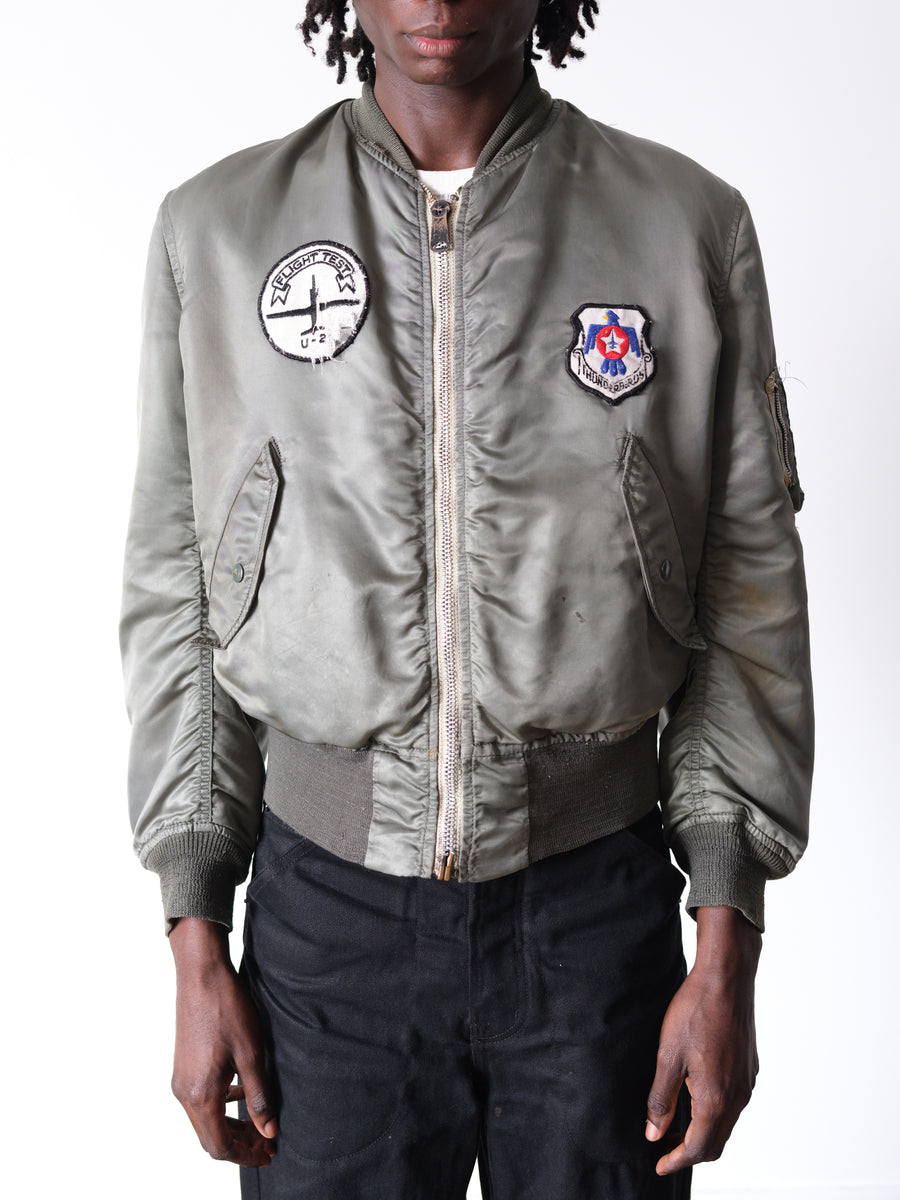 1960-70s USAF MA-1 Thunderbirds Bomber Jacket