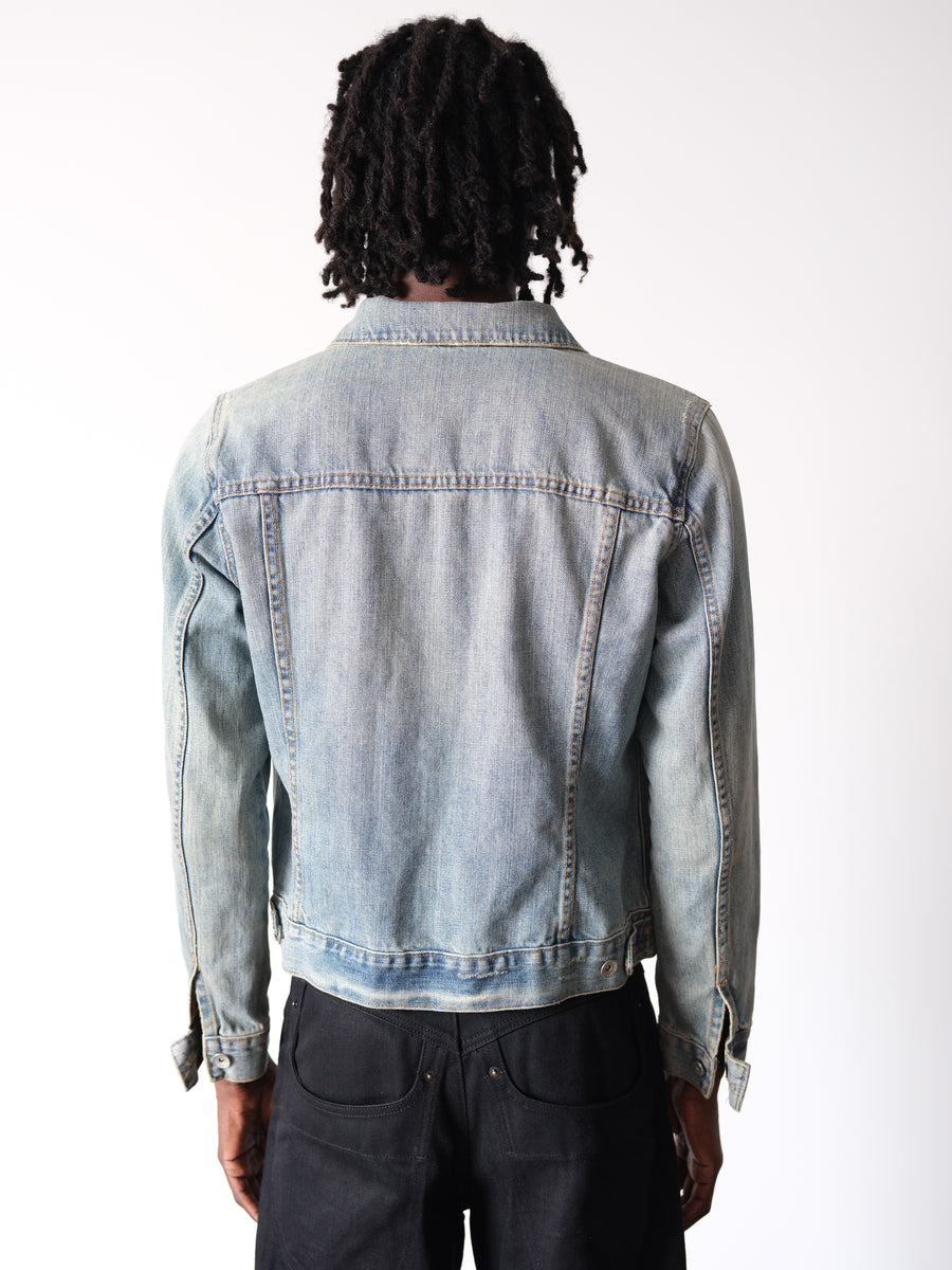 1980s Levi's Type III Light Wash Mud Trucker Jacket