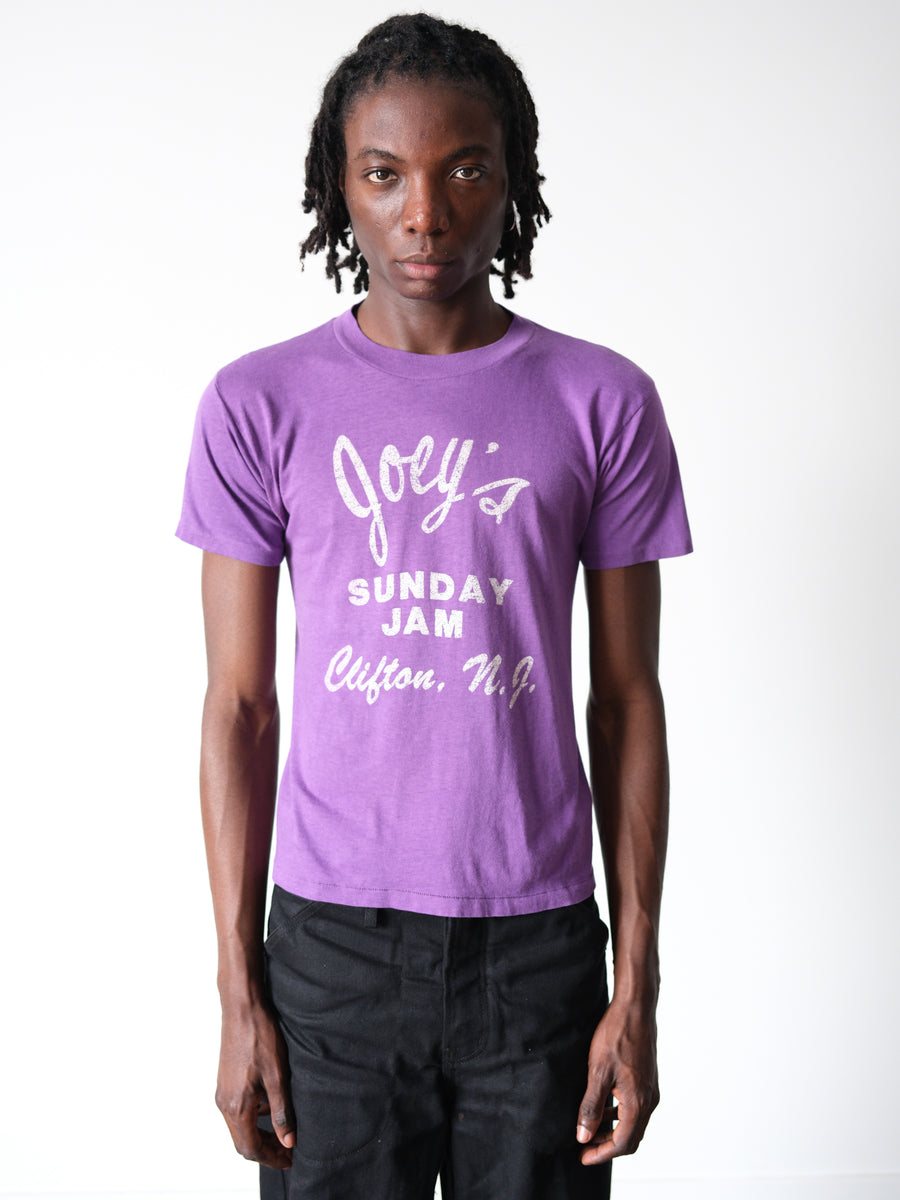 1980s Joey's Sunday Jam Faded Purple Tee