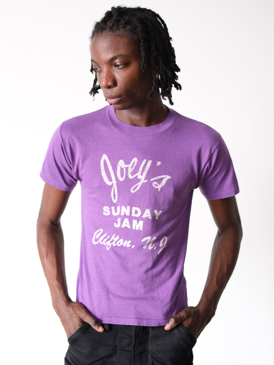 1980s Joey's Sunday Jam Faded Purple Tee