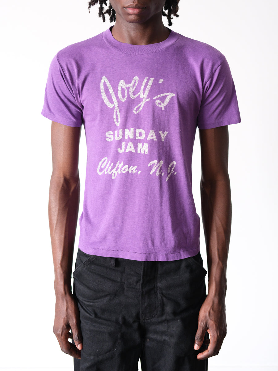 1980s Joey's Sunday Jam Faded Purple Tee