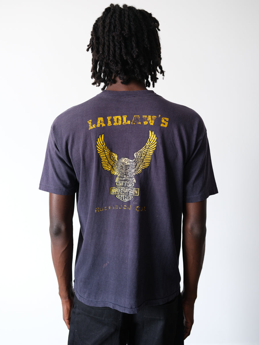 1970s-80s Laidlaw's Faded Blue Tee