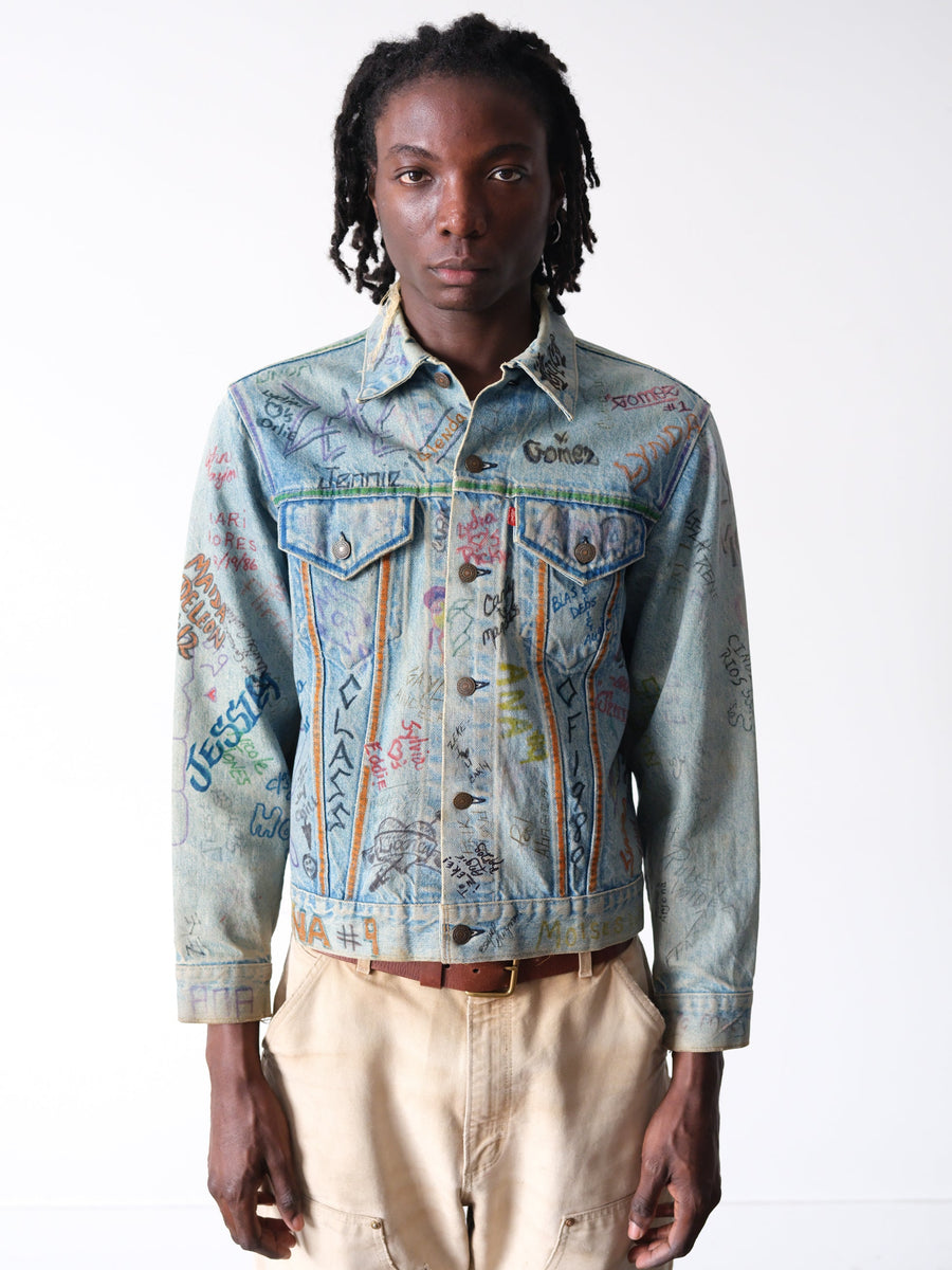 1980s Levi's Type III Zeke's Senior Jacket