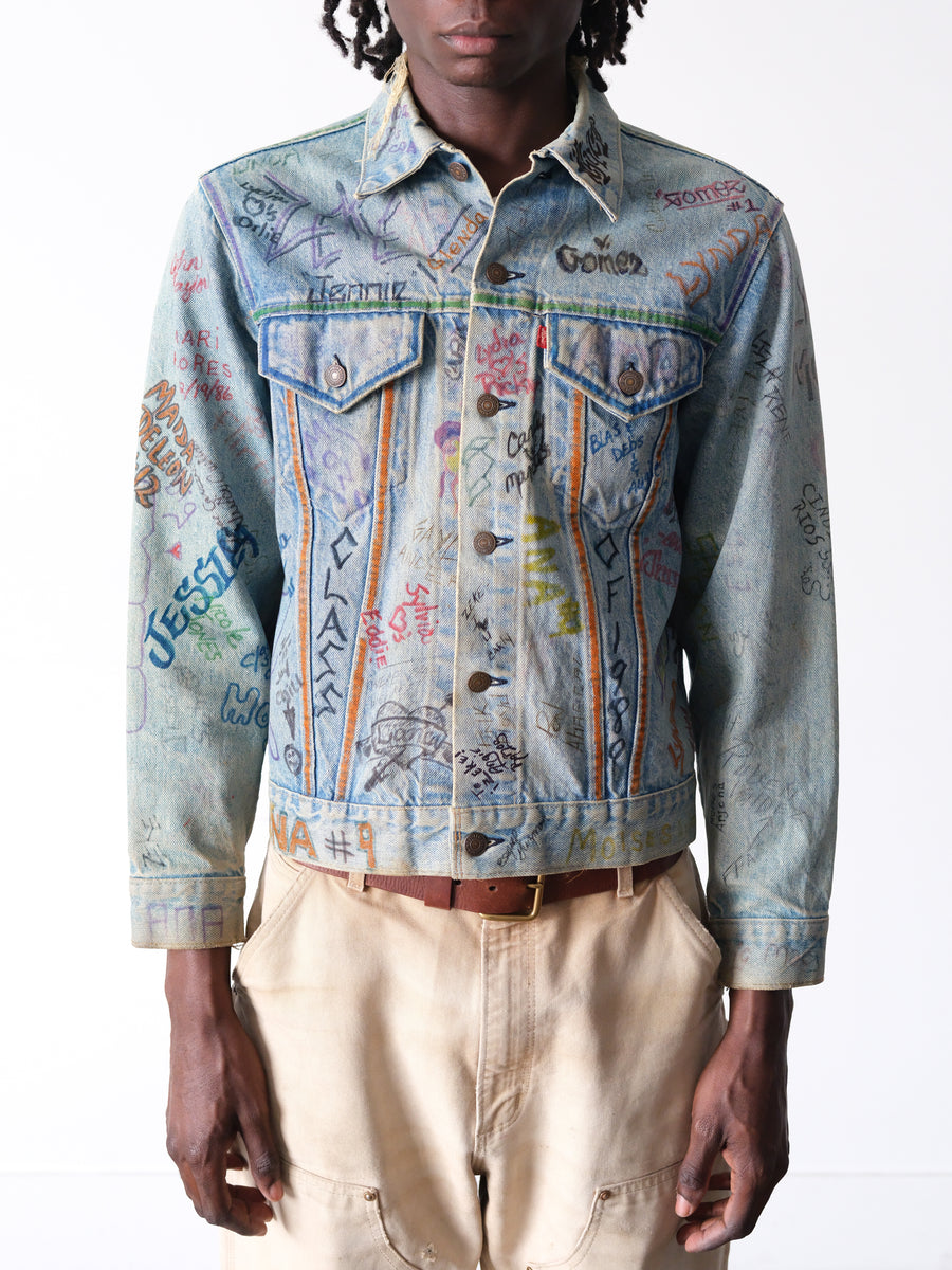 1980s Levi's Type III Zeke's Senior Jacket