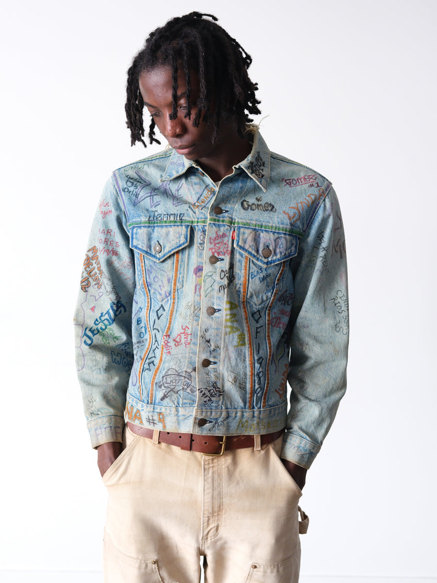 1980s Levi's Type III Zeke's Senior Jacket