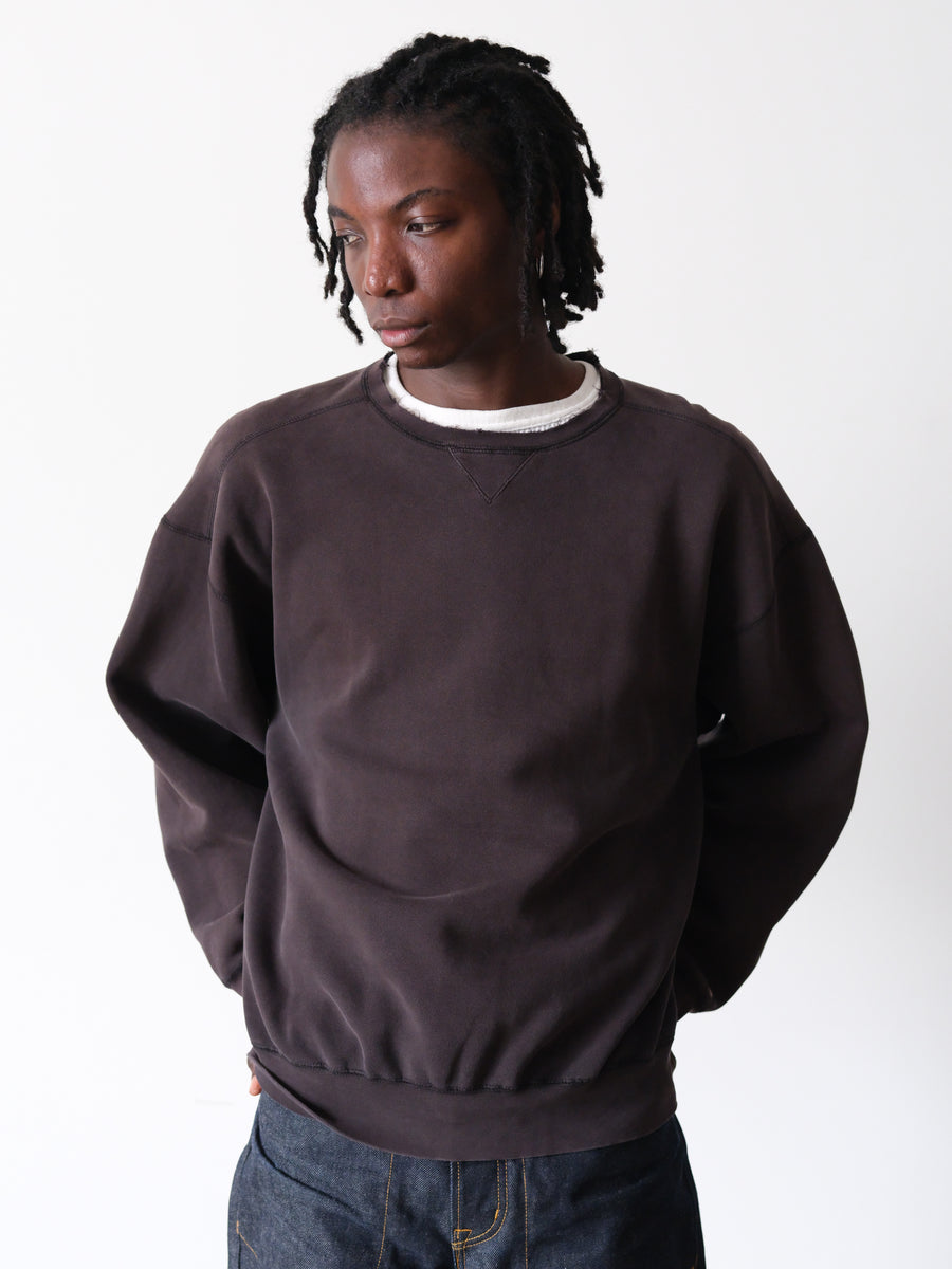 1990-00s Russell Faded Back Boxy Heavyweight Crewneck Sweatshirt