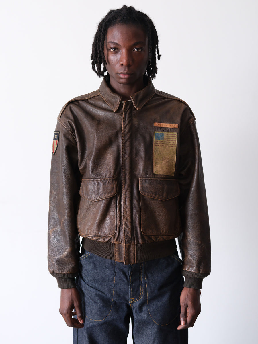 1980s Avirex Flying Tigers A2 Bomber Jacket