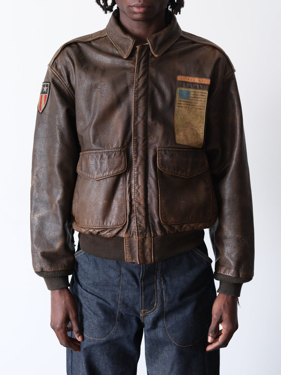 1980s Avirex Flying Tigers A2 Bomber Jacket