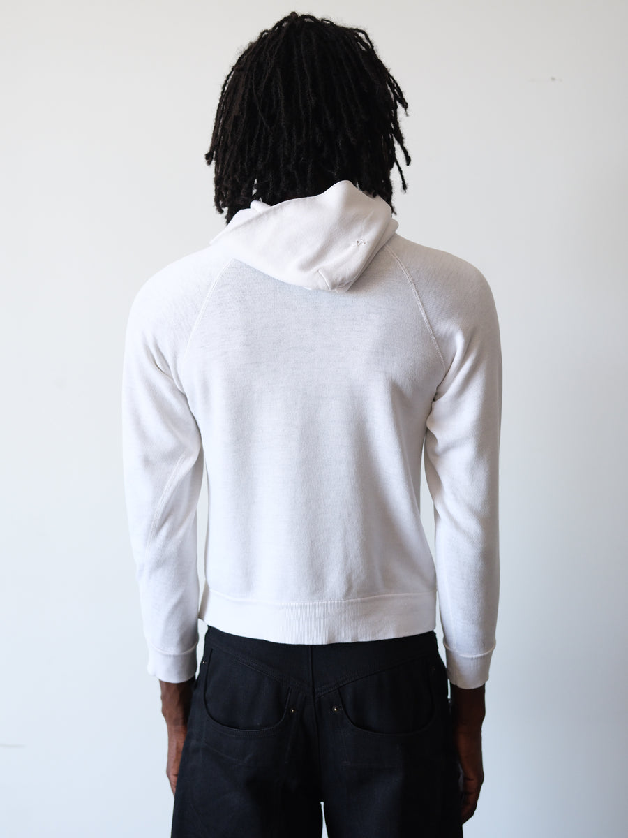 1970s Gaucho Band White Raglan Hoodie