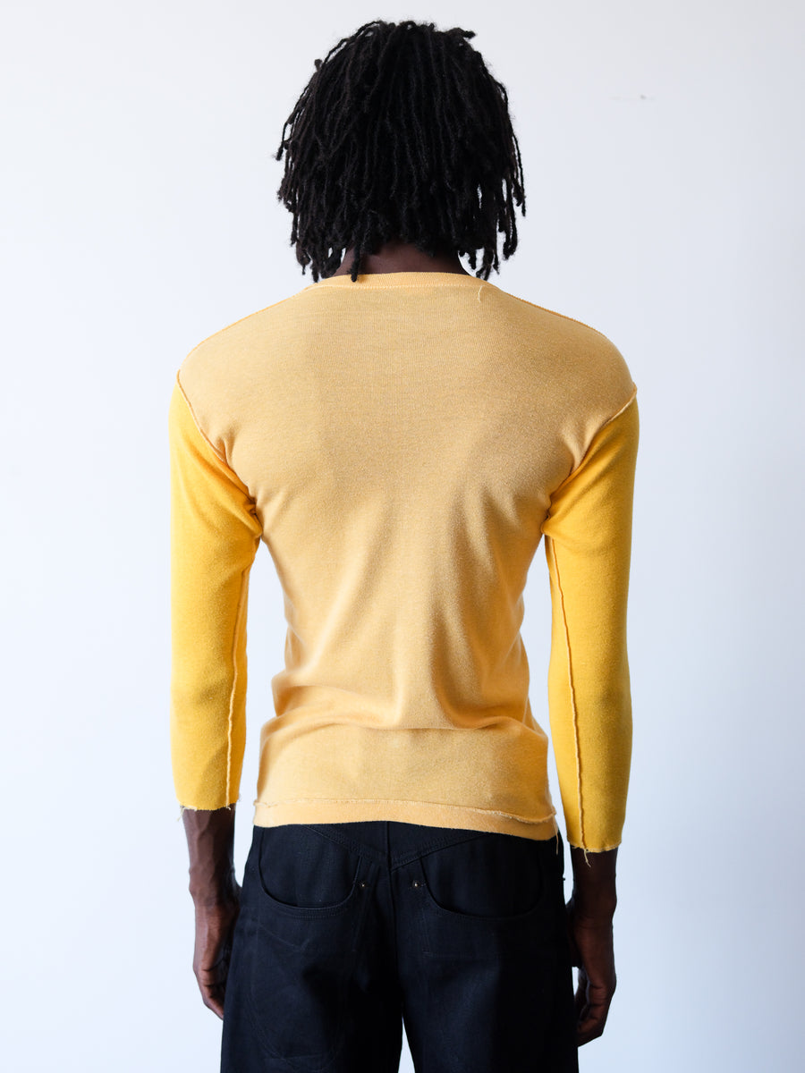 1970s Butterfly Trippy 3/4 Sleeve Tee