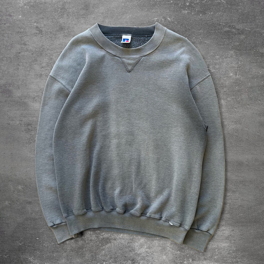 1990s Russell Sun Faded Gray Sweatshirt